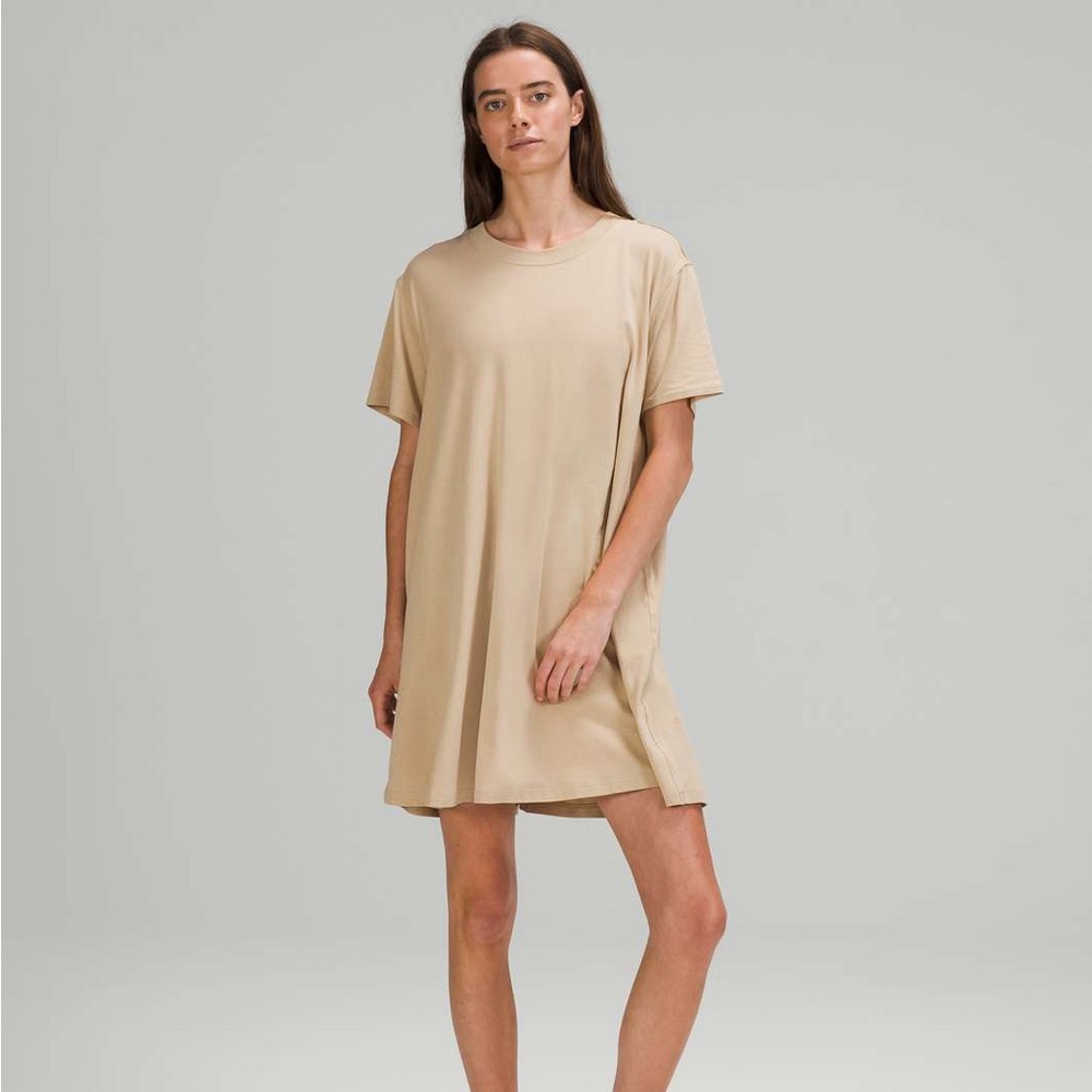 All Yours Tee Dress - Trench